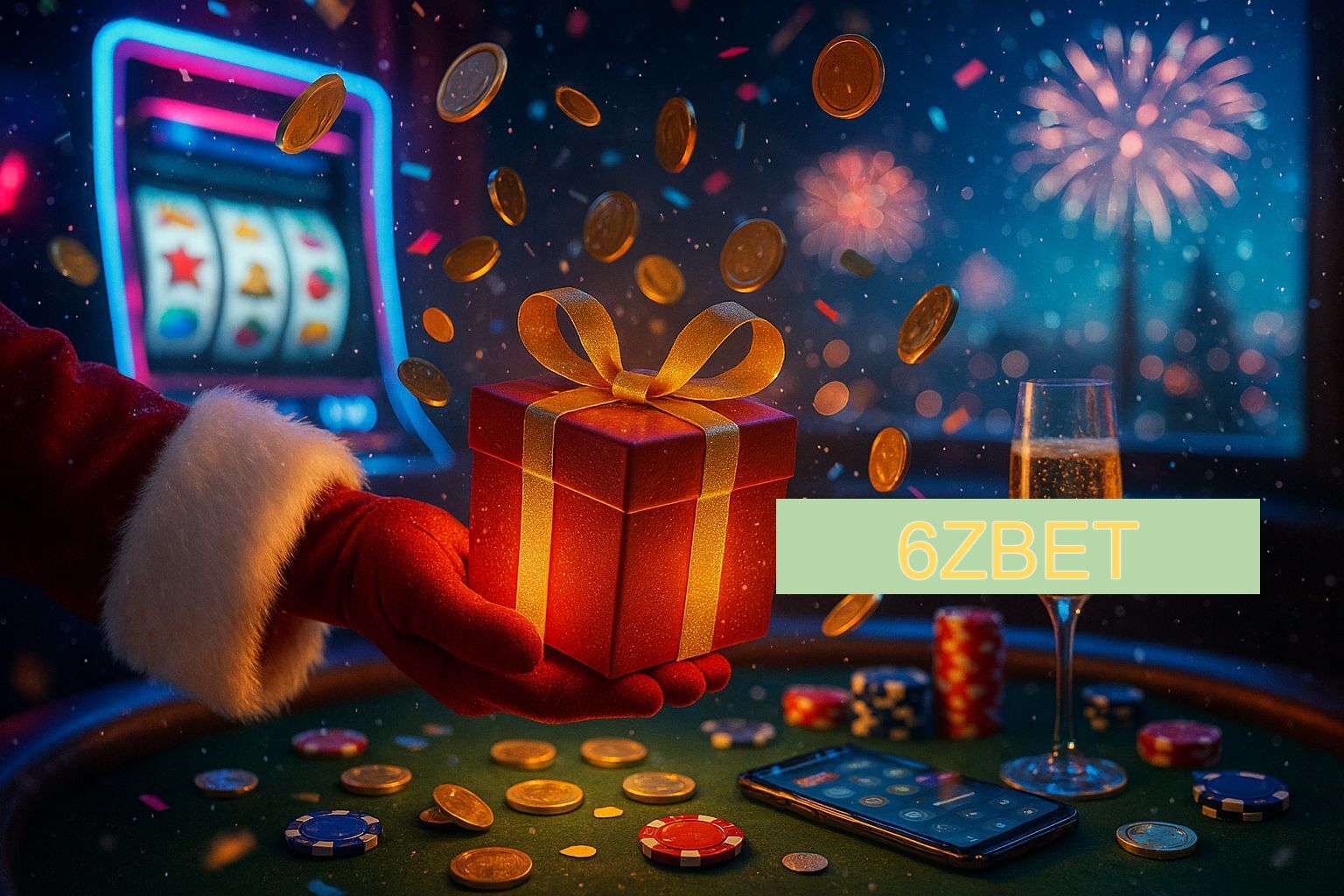 Promoções de Ano Novo no 6ZBET